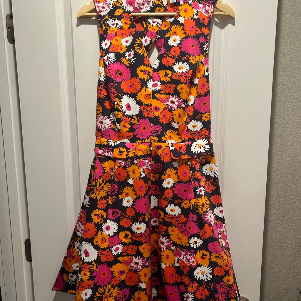 Draper James Knoxville Pink Floral Dress.